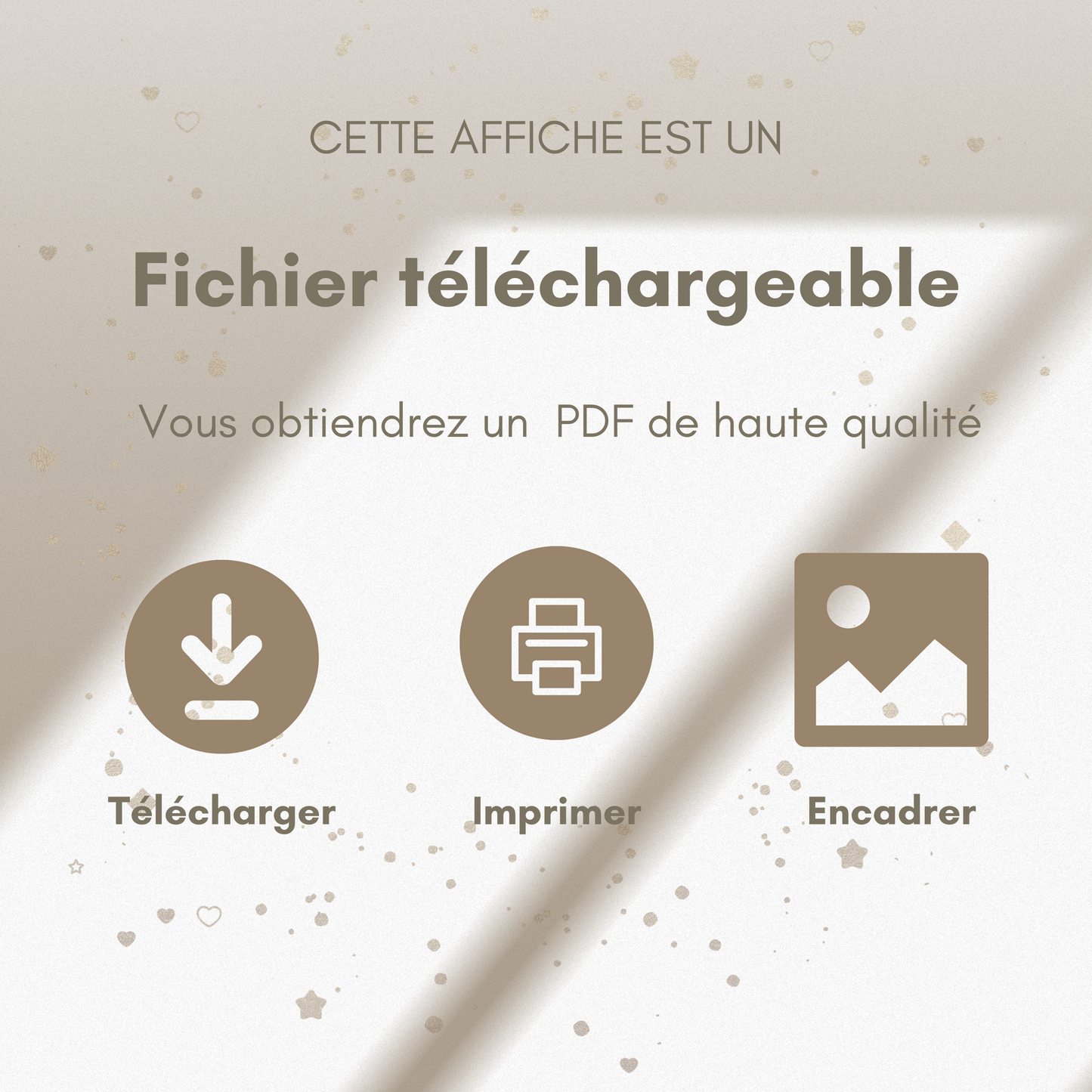 Certificat d'adoption pour chiot/chien à imprimer