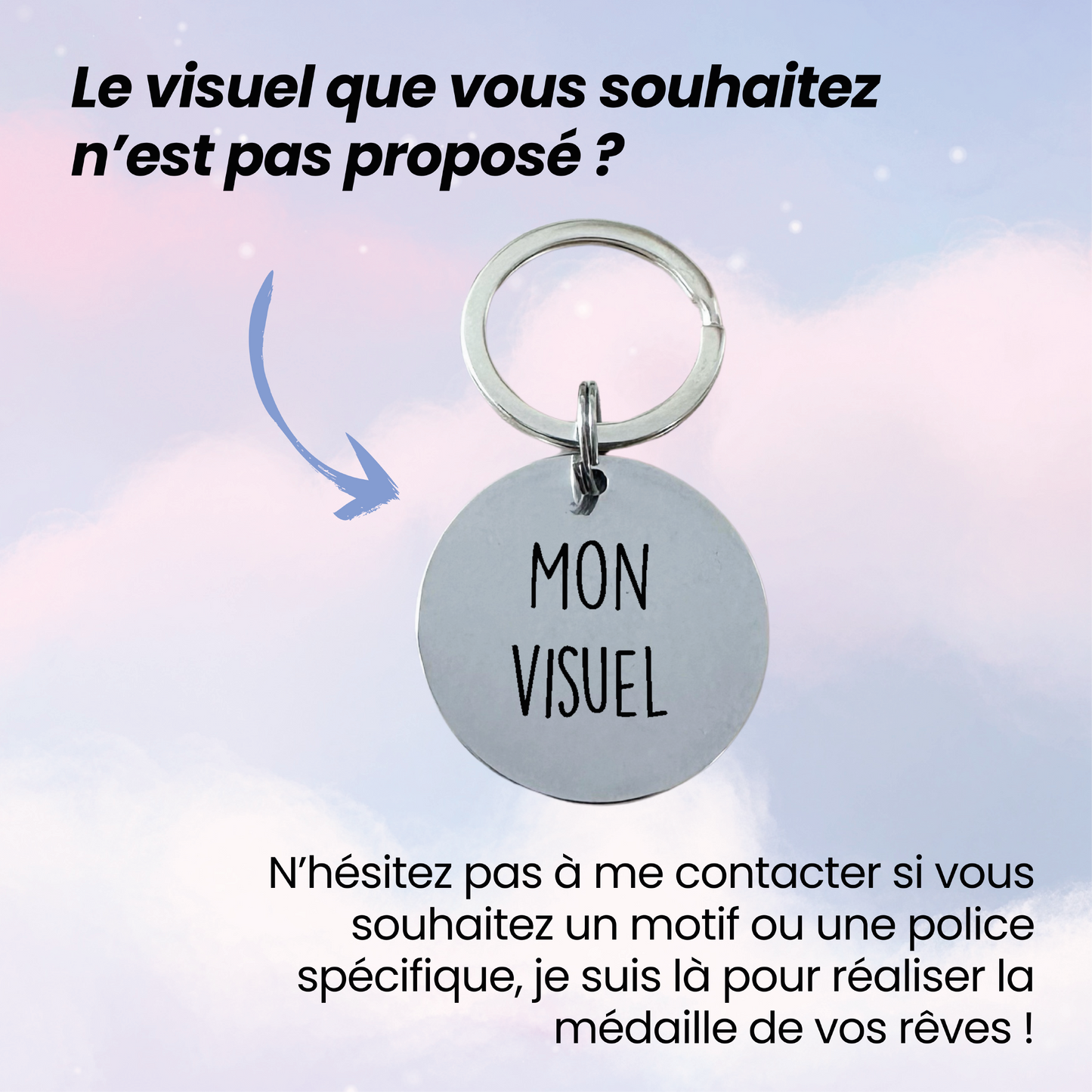 Médaille personnalisée ronde