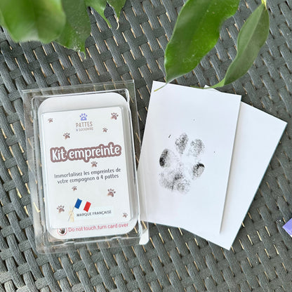 Kit empreinte patte - Encre sans contact