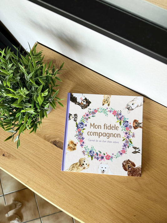 Mon fidèle compagnon – Livre souvenir pour chien