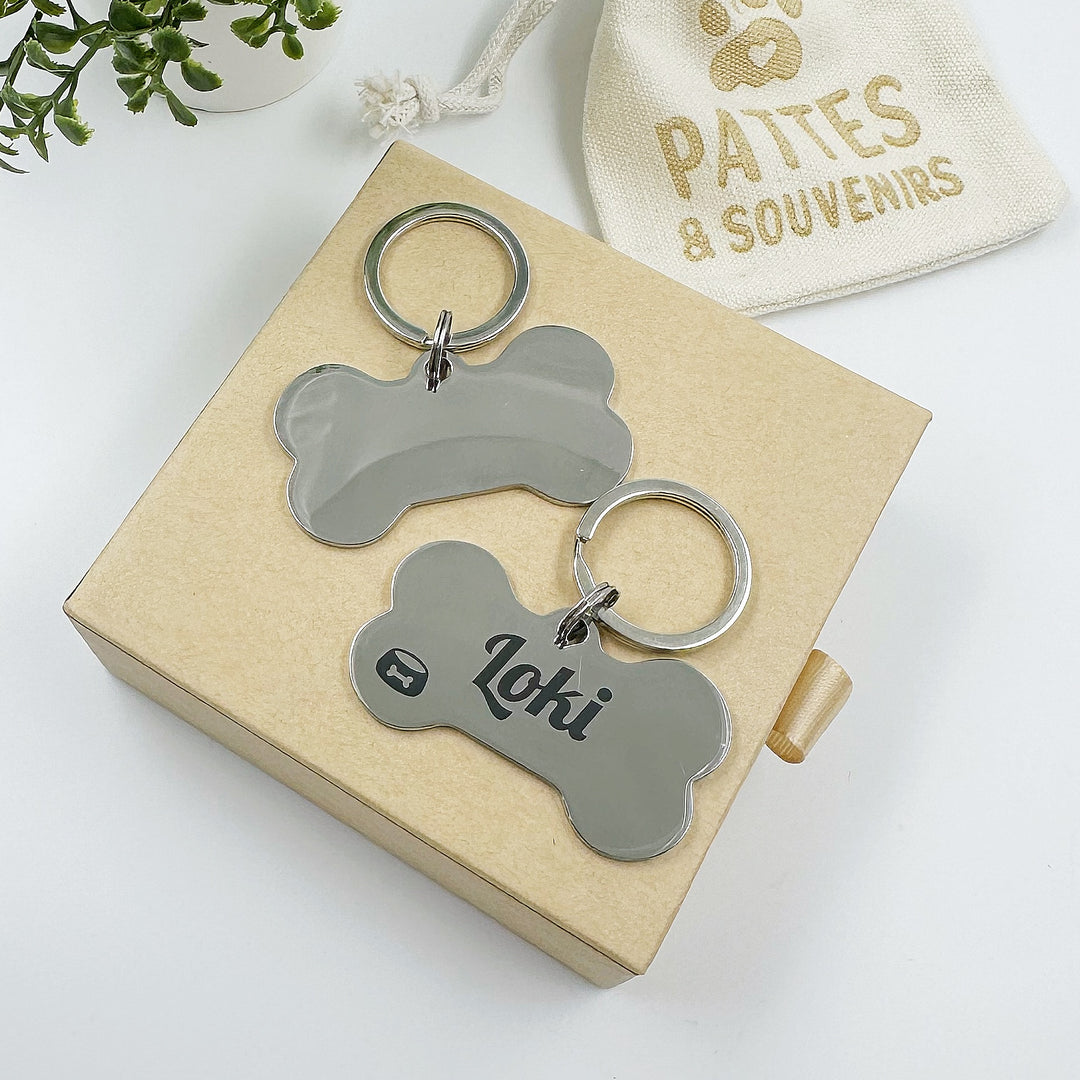 Médaille personnalisée os