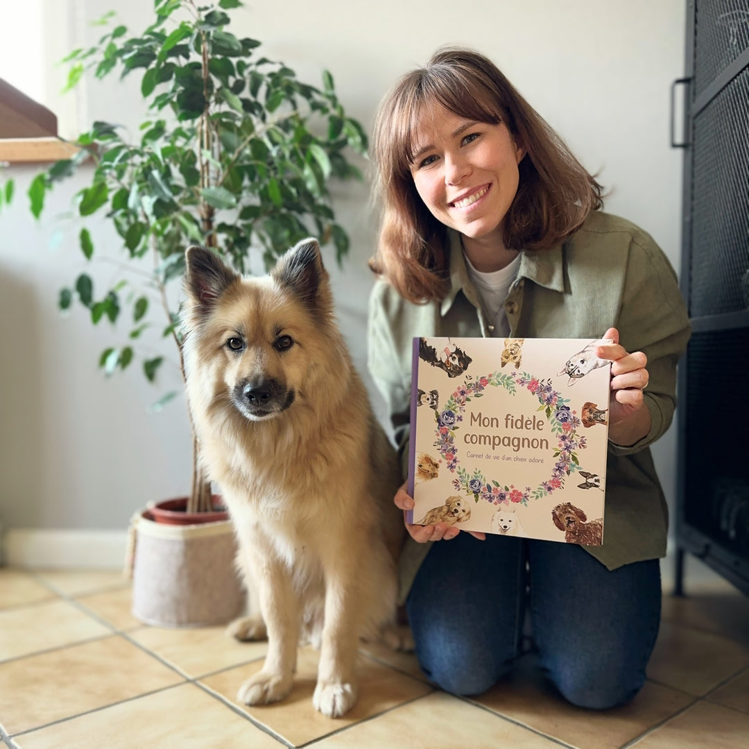 Camille et Aiko le berger islandais
