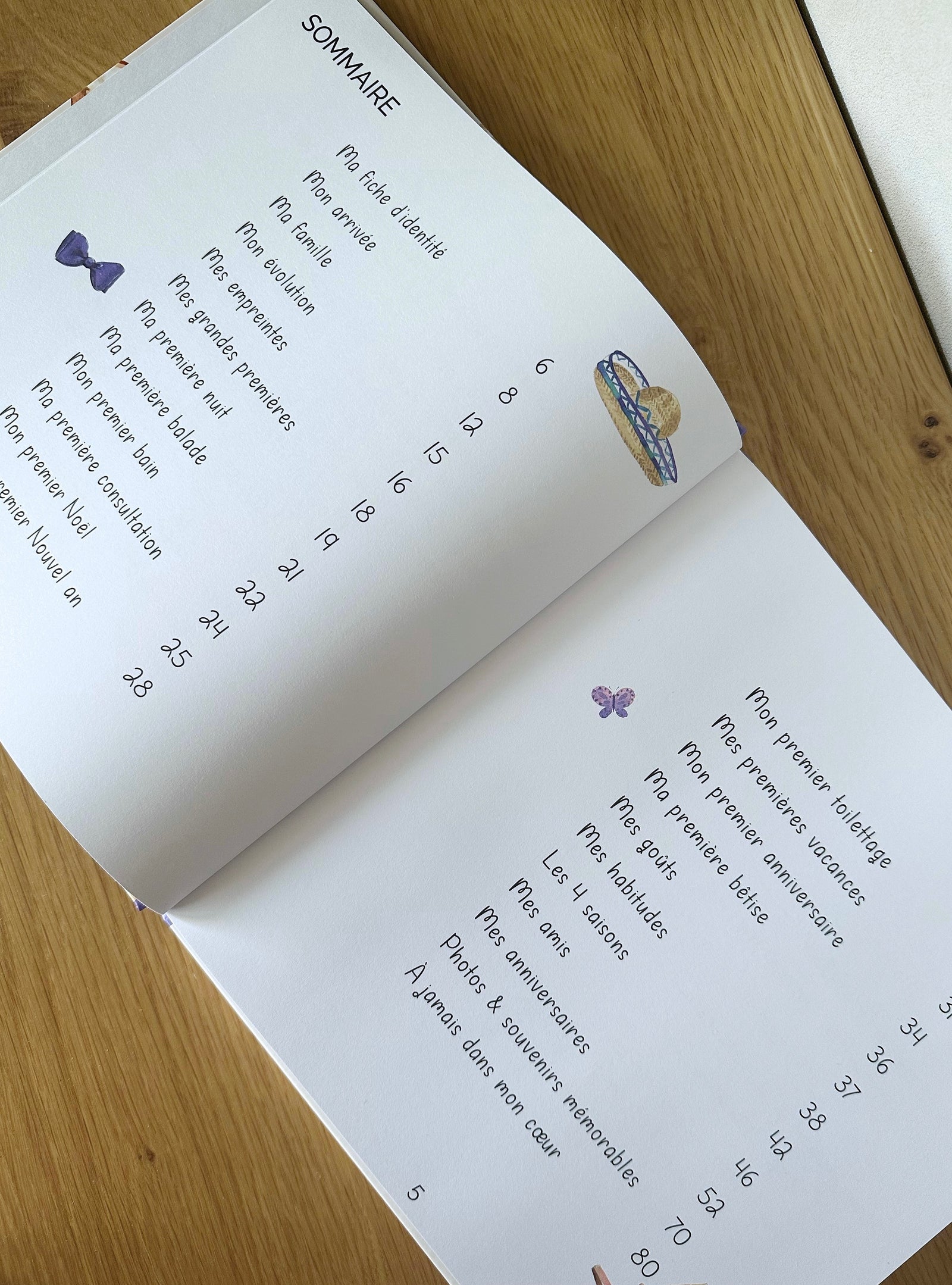 Chapitres du livre Mon fidèle compagnon