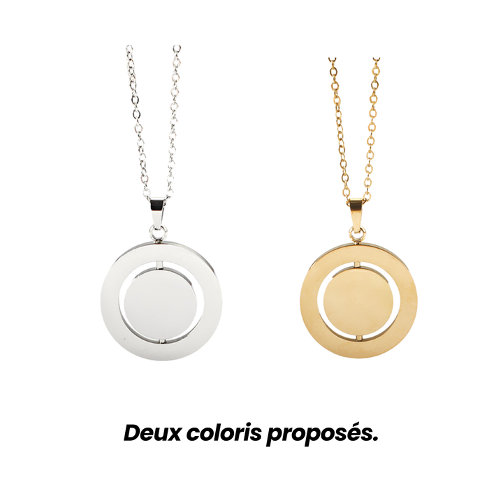 Collier réversible personnalisé – Mon fidèle compagnon