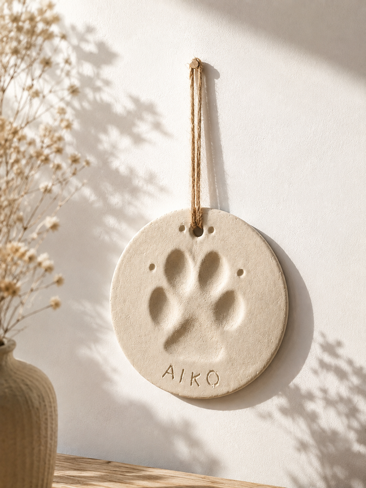 Kit empreinte patte chien - Argile autodurcissante