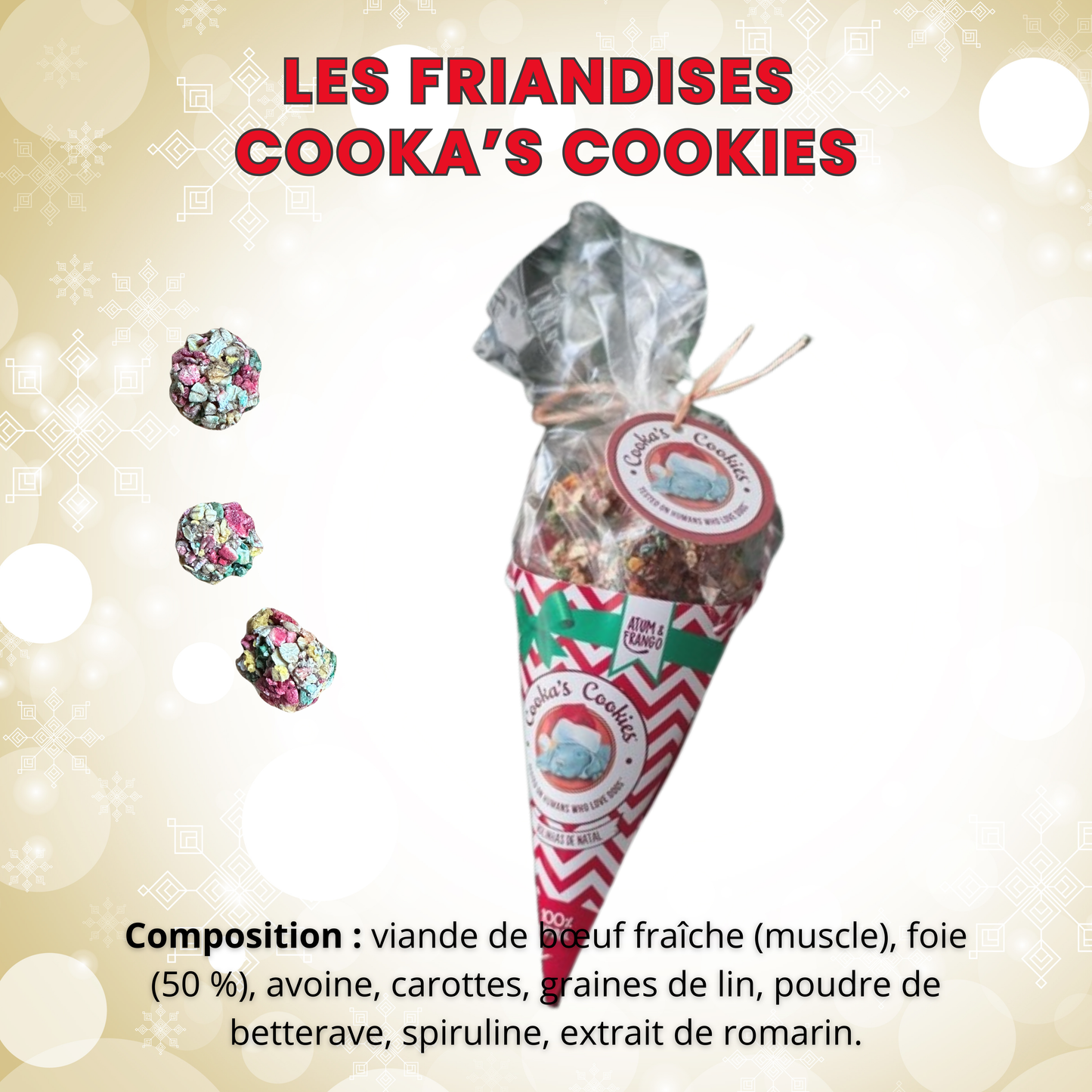 Hotte de Noël pour chien - "Mon fidèle compagnon"