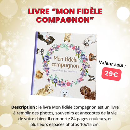 Hotte de Noël pour chien - "Mon fidèle compagnon"
