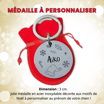 Hotte de Noël pour chien - "Mon fidèle compagnon"