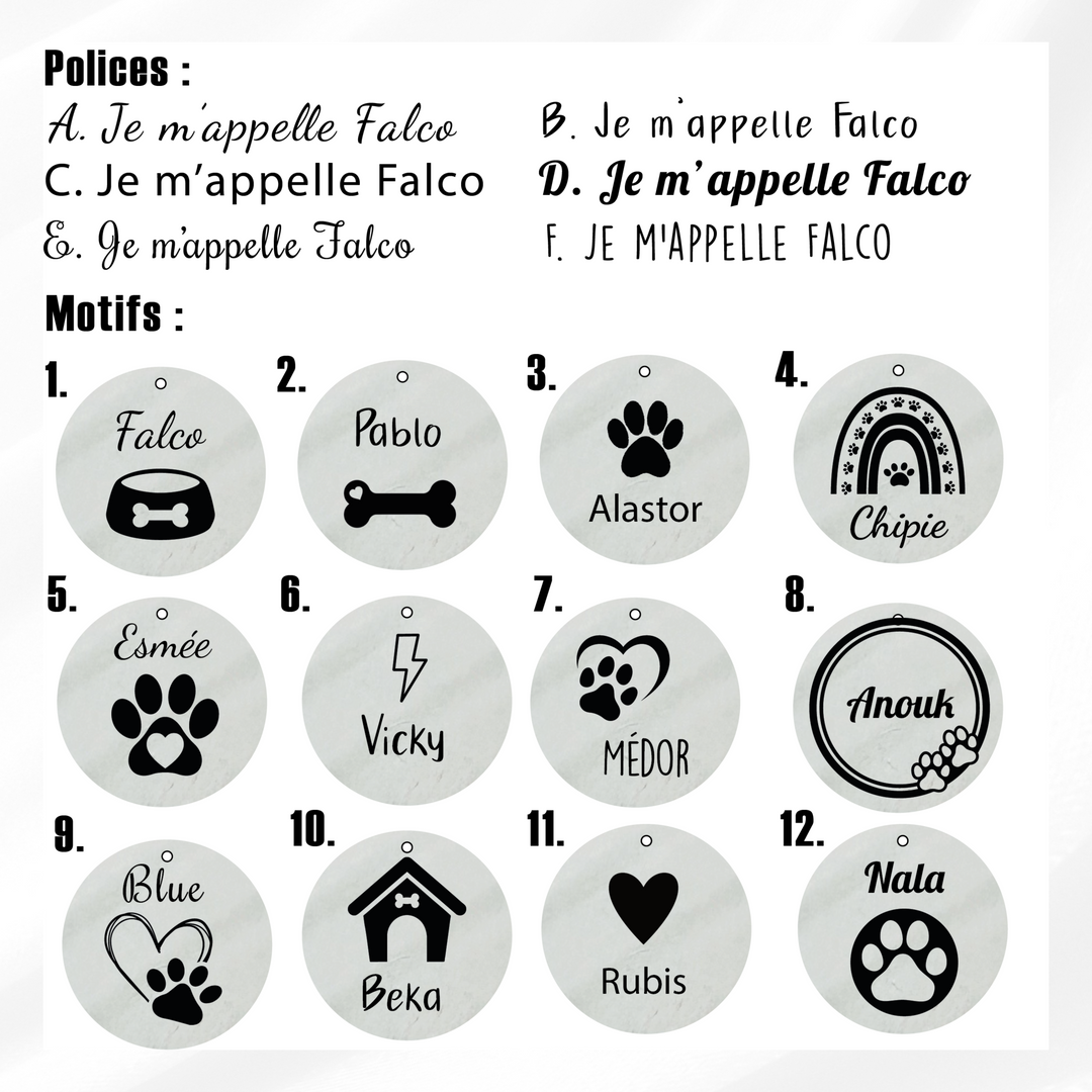 Médaille personnalisée ronde
