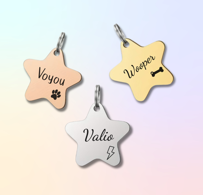 Médaille personnalisée étoile