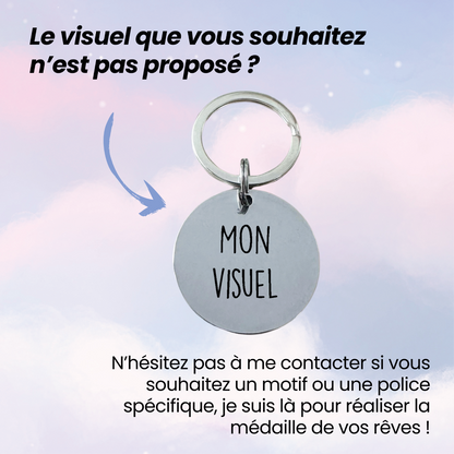 Médaille personnalisée ronde